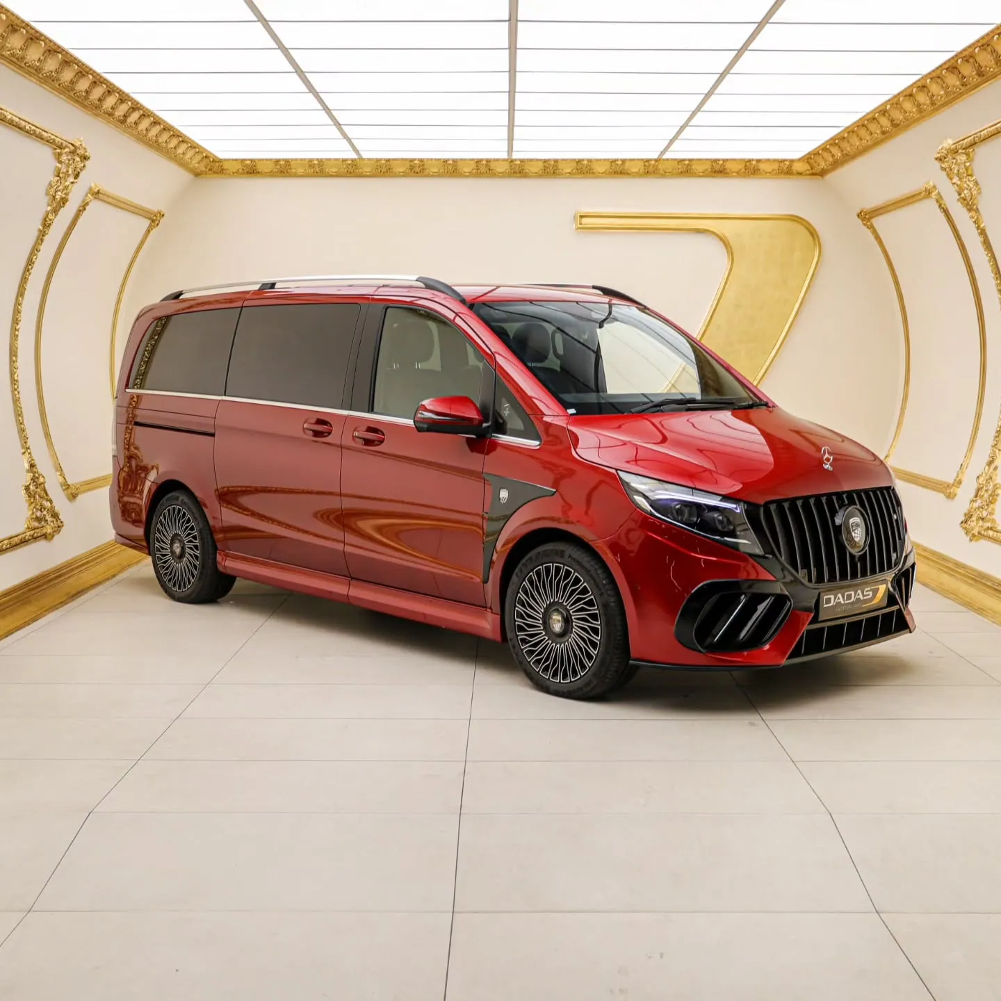 2025 Mercedes-Benz V300d Exclusive LUMMA CLR V in the Dadas Motorland studio