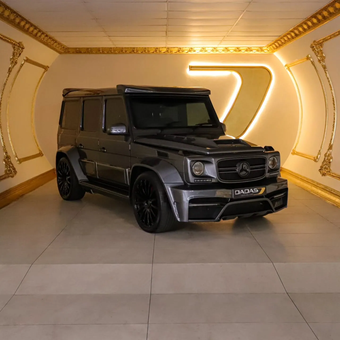Mercedes-AMG G63 widebody in the studio